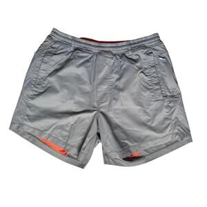 Birddogs Gray & Orange Shorts Size Large